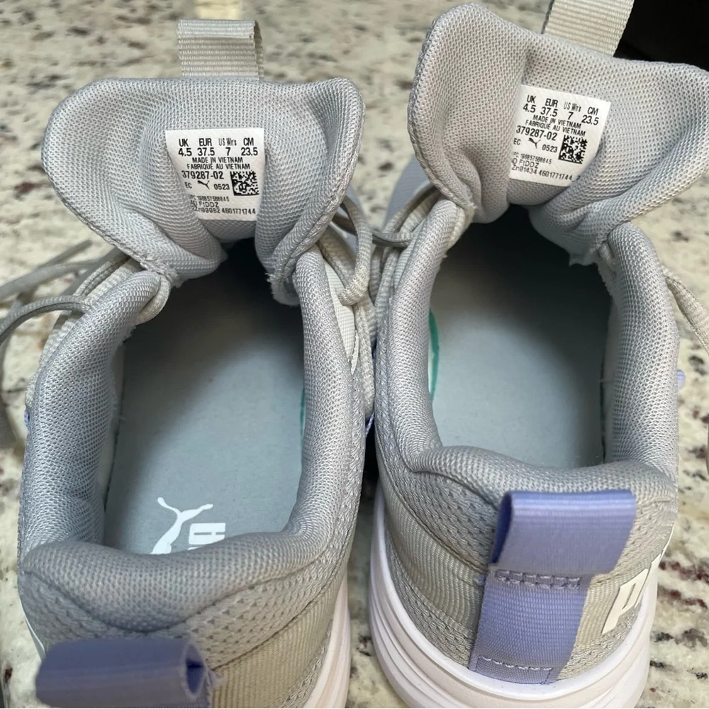 PUMA Women's Star Vital Refresh Running Sneakers Shoes - Grey Size 7